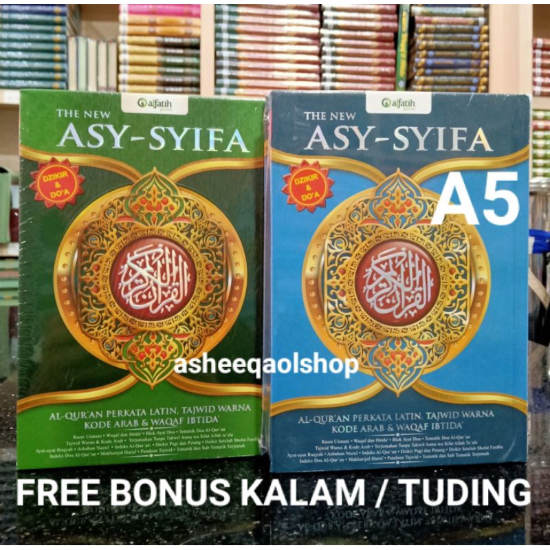 Al Quran Asy Syifa A5 Perkata Latin Tajwid Warna Kode Arab Waqaf Ibtida