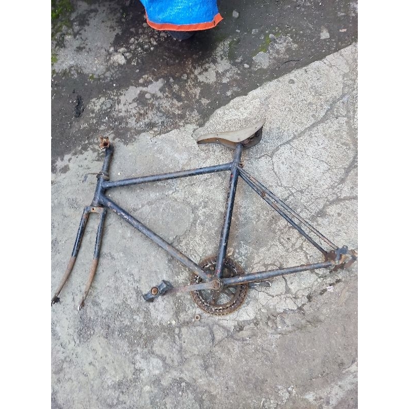 frame fork sepeda balap jadul ukuran roda 24