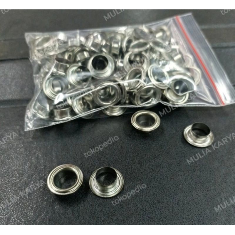 

Mata Ayam Eyelet Diameter Dalam 10mm / Diameter Luar 17mm / bks
