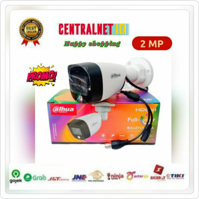 CAMERA CCTV DAHUA OUTDOR 2 MP DH-HAC-B1A29P/DH-HAC-T1A29P CAMERA CCTV COLOUR VU - CTR