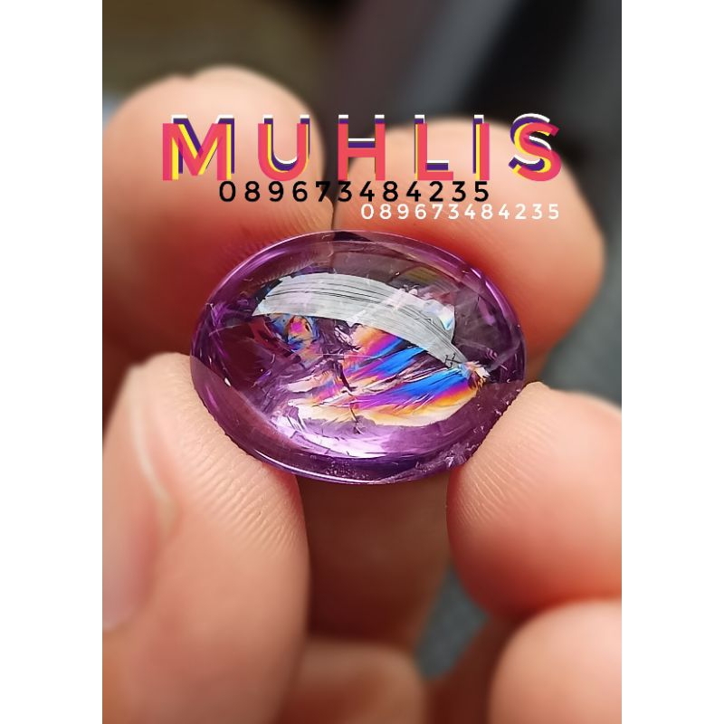 kecubung ungu pelangi