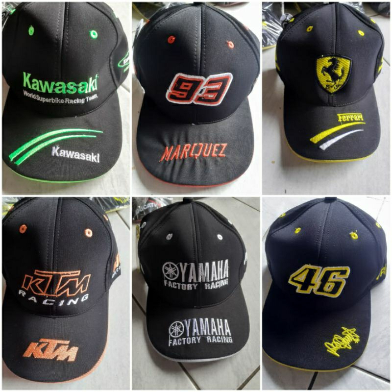 Topi anak balap topi balap motor topi racing anak topi basseball anak racing/ Dewasa grosir bahan ny