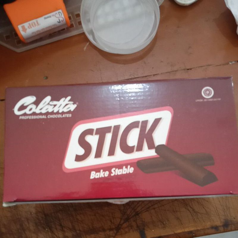 

coklat stick colatta compound bake stable repack 250 gr dan 100 gr