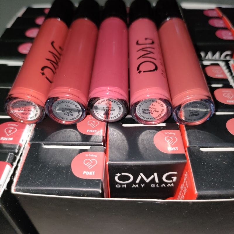 OMG Oh My Glam Lip Cream Cycle Of Love New Edition