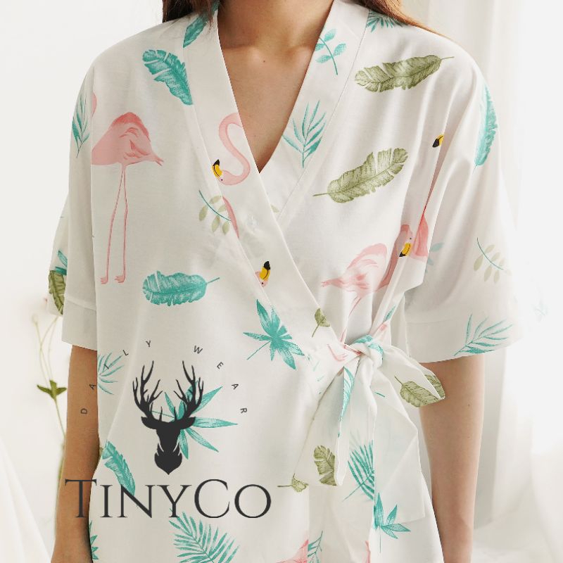 KIMONO PREMIUM || FLORIDA FLAMINGO