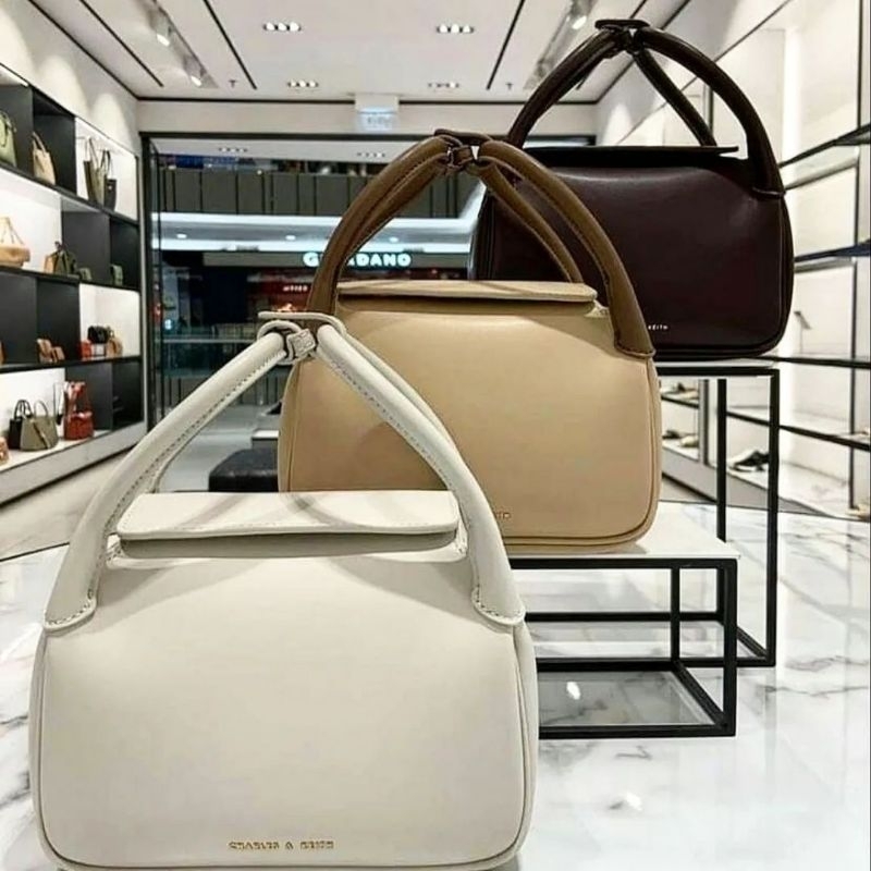 8.8 SALE | CK Evelynn Padded Double Handle Slouchy Bag