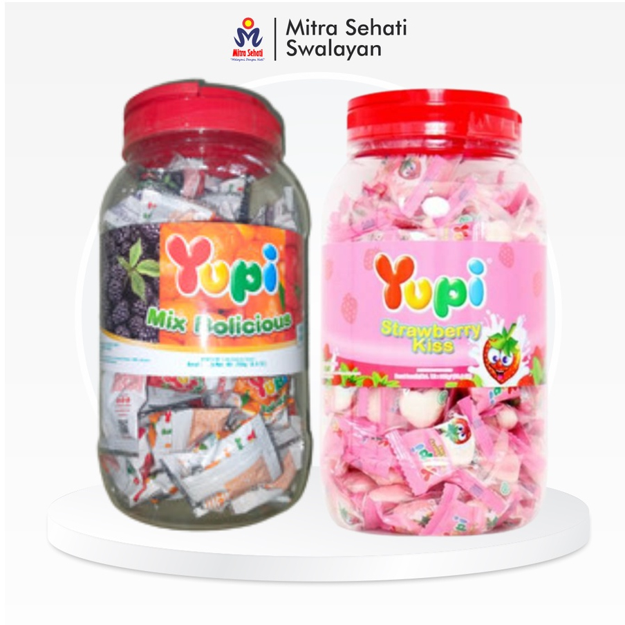 

PERMEN YUPI STRAWBERRY & MIX BOLICIOUS - Mitra Sehati Swalayan