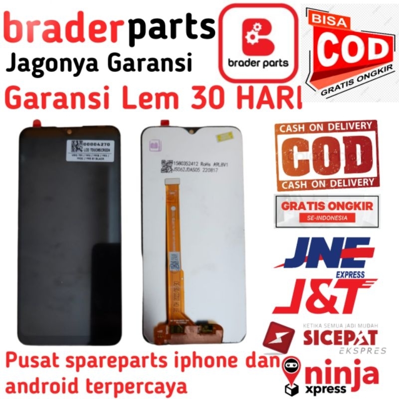 LCD REDMI 9 BRADERPARTS GARANSI LEM
