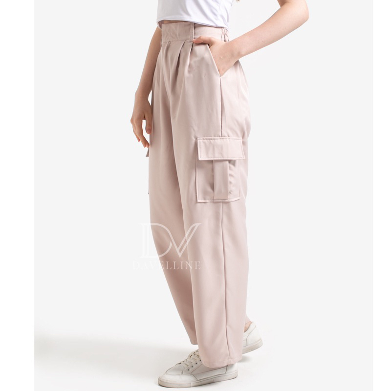 Jean Cargo Cullotes / Cullote Cargo Pants