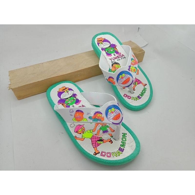 Sandal anak legendaris karakter doaremon 1234