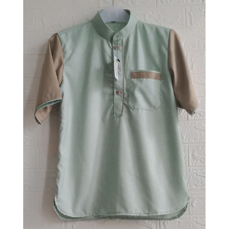 Baju Koko  Kurta Anak Katun Madina Fodu