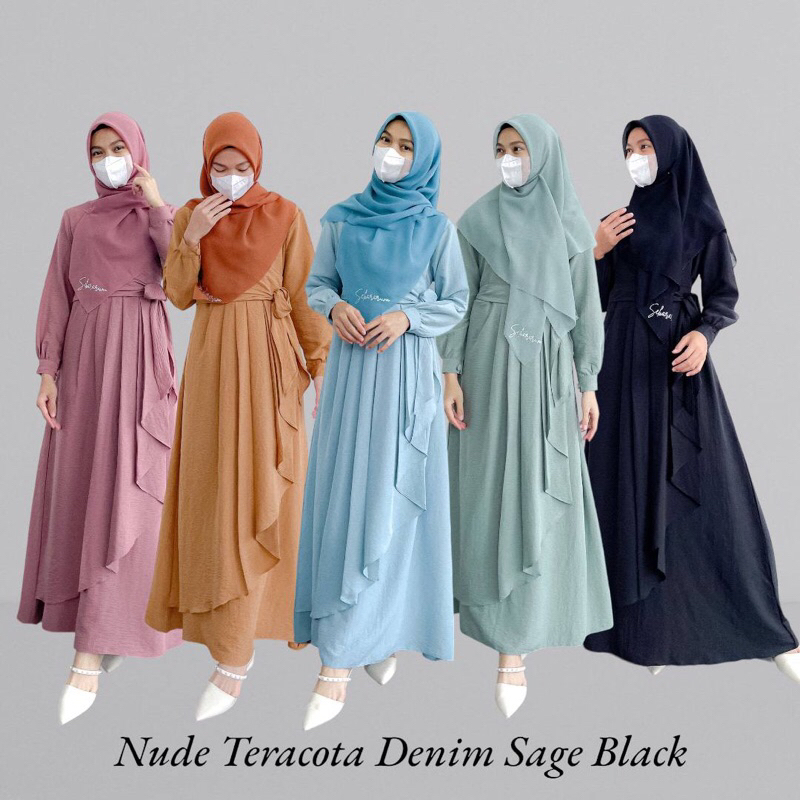 GAMIS JENNA ORI SEKARARUM FASHION SEMARANG | JENA