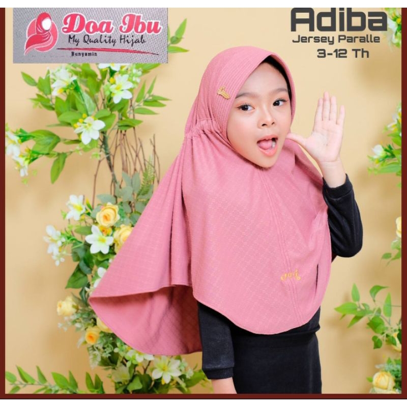 JILBAB INSTAN "ADIBA" ORI DOA IBU BY BUNYAMIN