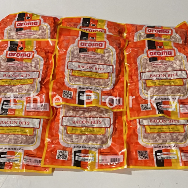 

BACON BITS POTONGAN KOTAK2 KECIL @250GRAM