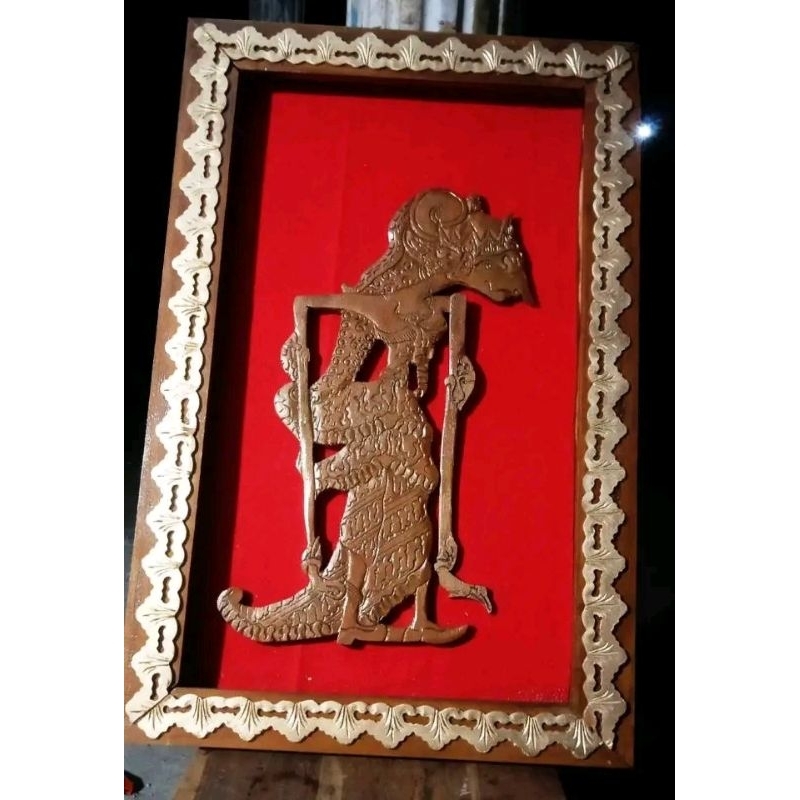 Wayang ukir kayu jati bingkai wayang gunungan kayu jati wayang srikandi wayang gatotkaca wayang kris