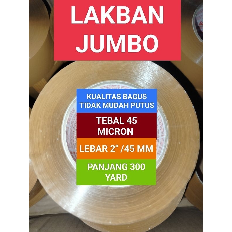 LAKBAN COKLAT JUMBO