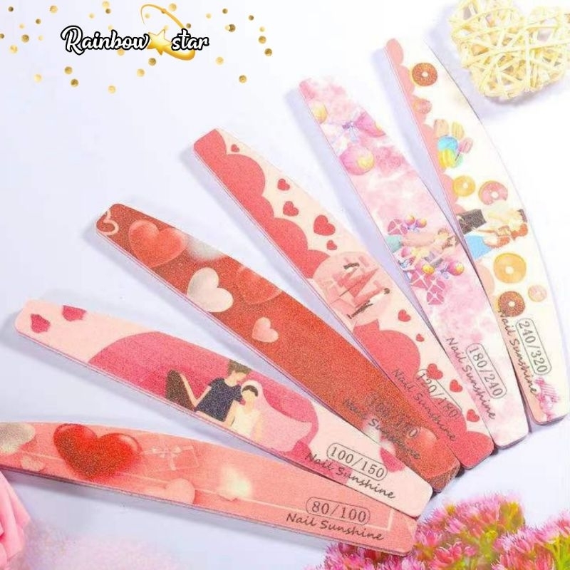 Nail Buffer SUNSHINE / Buffer Sanding / Nail File Motif