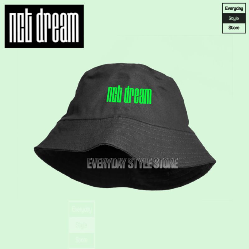 Topi Bucket Hats Pria Wanita Premium Quality Distro Model Korea NCT DREAM K-Pop