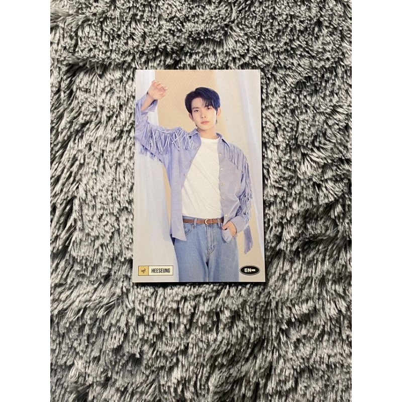 ENHYPEN Season greetings 2023 weather card heeseung