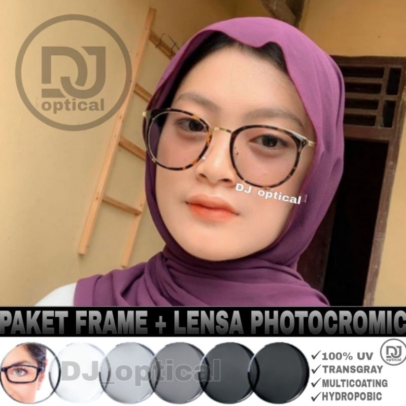 KACAMATA Minus antiradiasi 221 | KACAMATA PHOTOCROMIC| KACAMATA FASHION