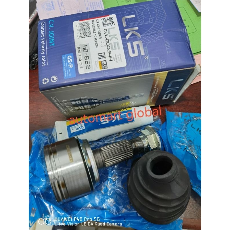 CV joint luar Honda new Accord 2008 2400cc