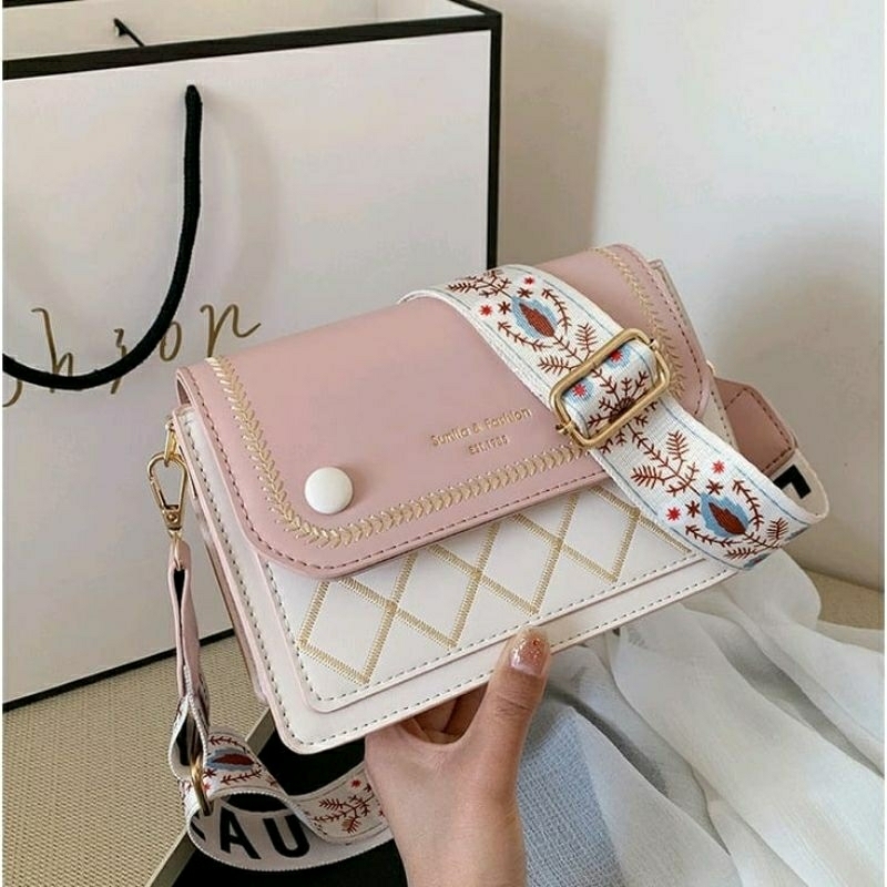 NAGITA Tas Selempang Wanita Korean Bag Tas Lucu