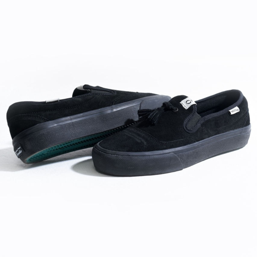 Sepatu Noosa Tassel Slip On Full Black