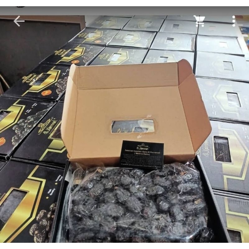 

Kurma Ajwa Madina 500gr / 1kg