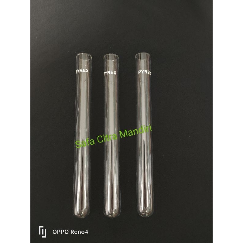 Tabung Reaksi / Test Tube 20mm x 200mm Pyrex