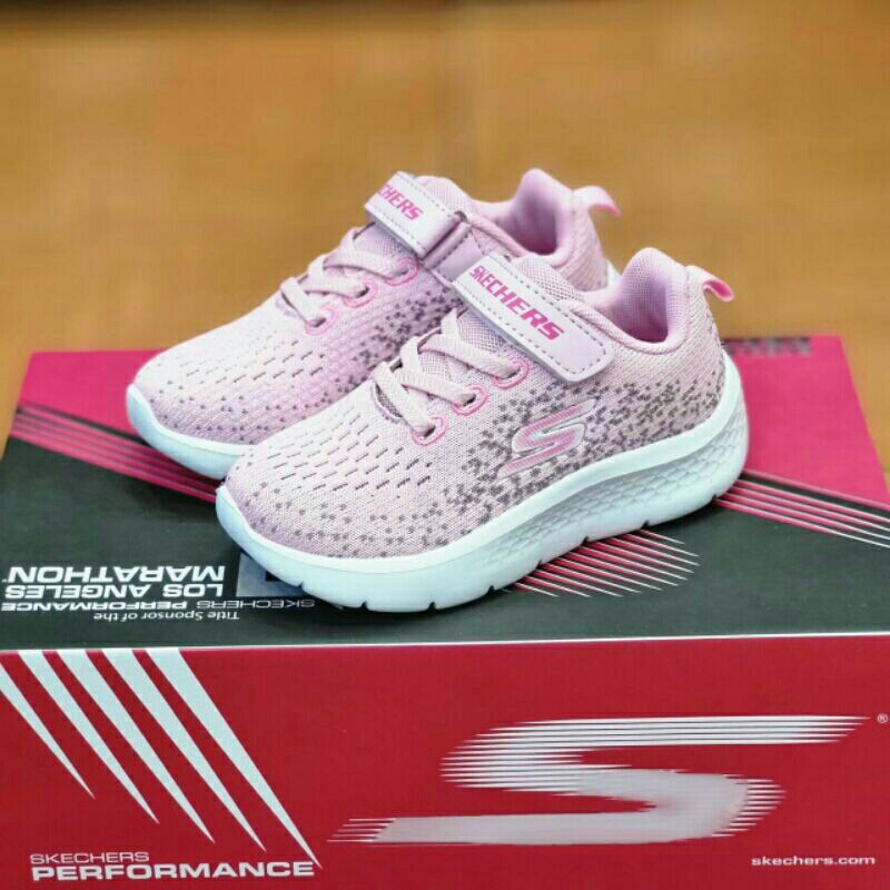 SEPATU SKECHERS PINK ANAK WANITA PEREMPUAN PREMIUM HIGH QUALITY
