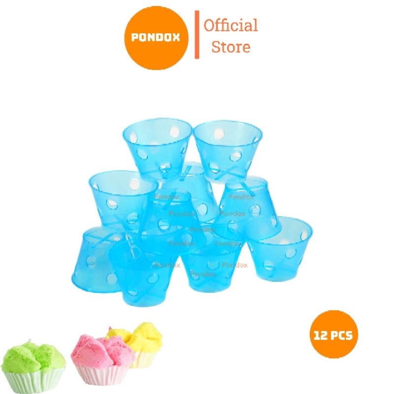 Pondox Cetakan Bolu Kukus Plastik Ekonomis 0811 /bolu kukus/cetakan bolu kukus alumunium jumbo