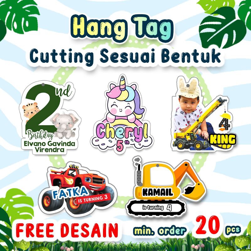 

STICKER & HANG TAG CUSTOM CUTTING SESUAI BENTUK