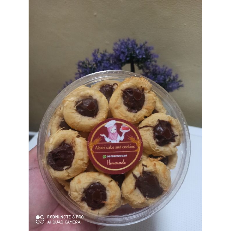 

trumbprint cokelat cookies 250gram