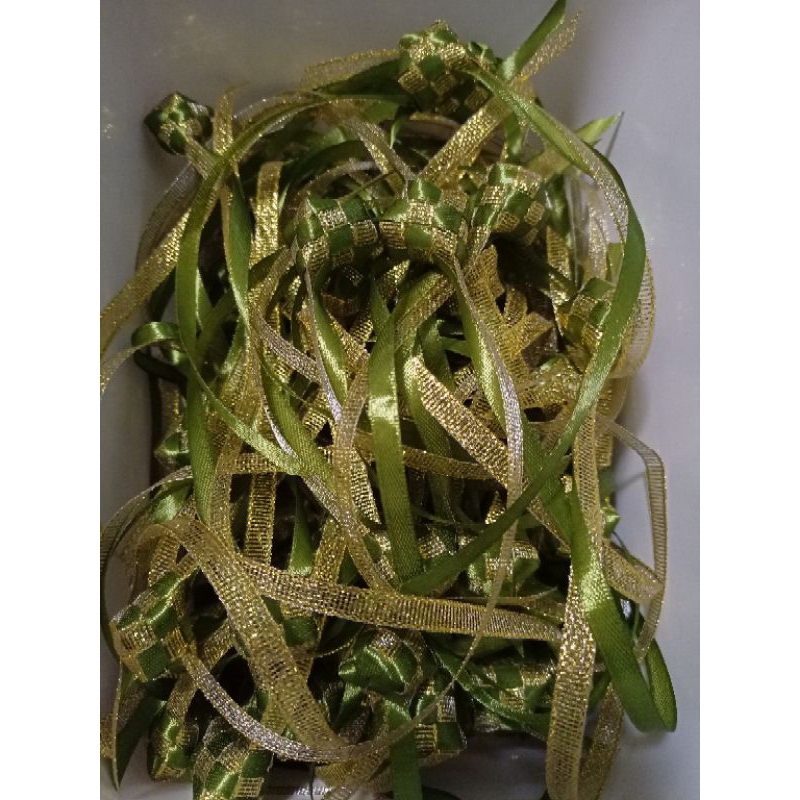 

Ketupat hias mini 2.5 cm (isi Dakron)