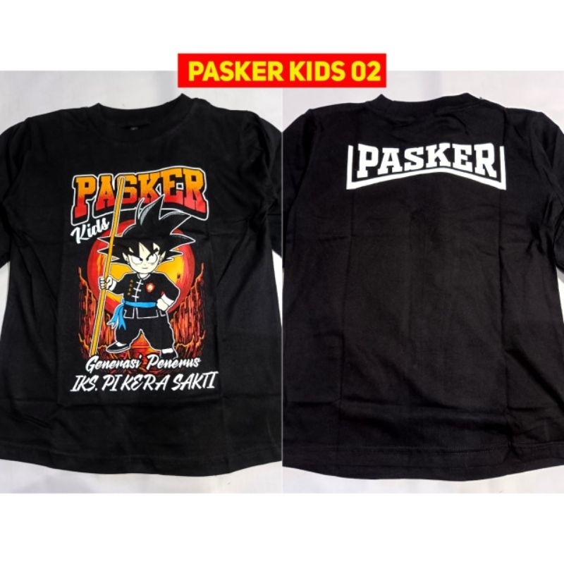 Kaos pasker Kids, kaos anak iks.pi kera sakti