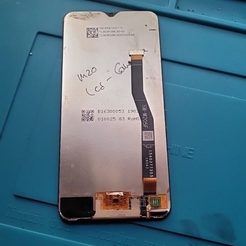 lcd original cabutan samsung m20 minus