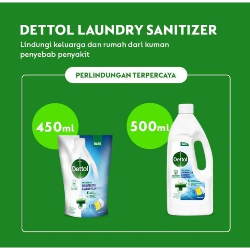 Dettol Laundry Sanitizer Disinfektan Pakaian