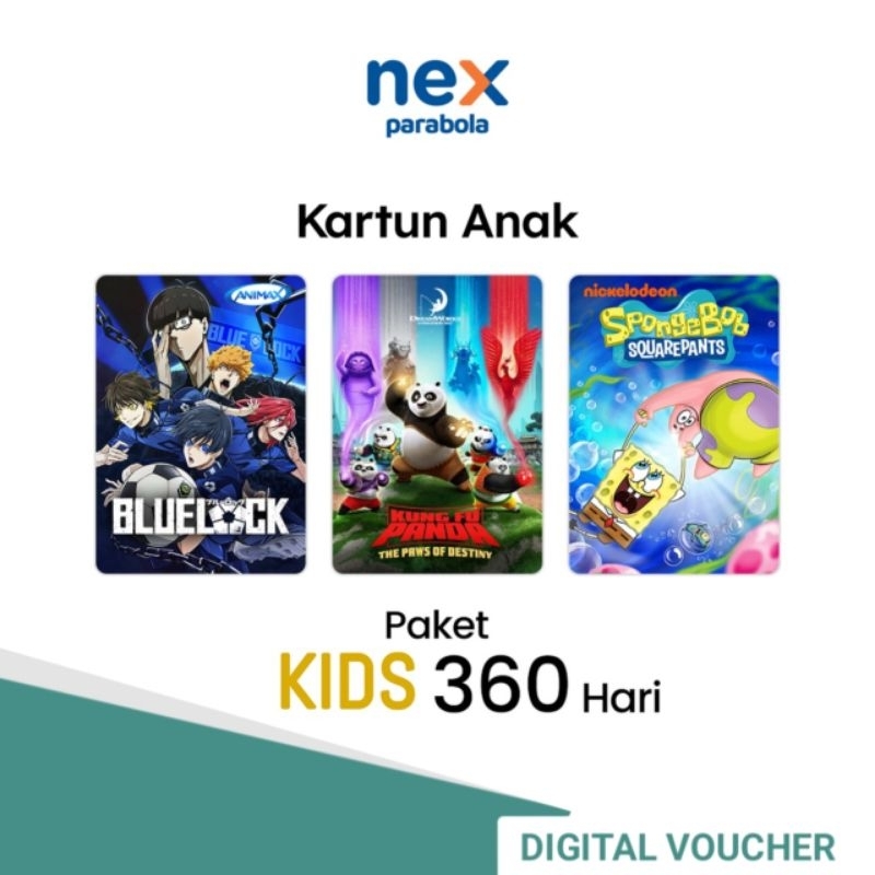 Paket Kids Nex Parabola, Matrix Garuda Sinema 1 Tahun