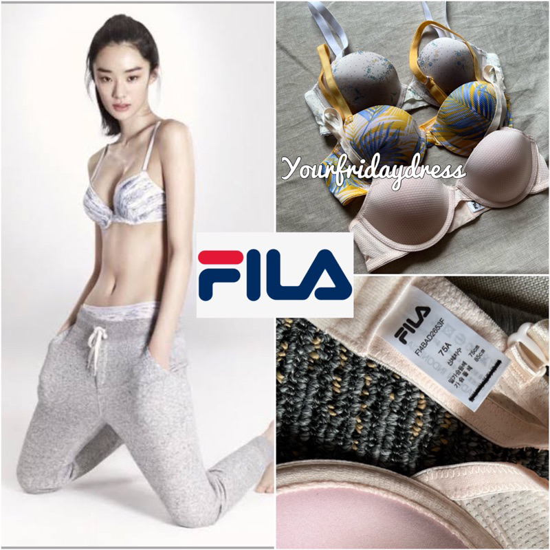 F*ILA Korean Wired Bra Technology daily activity BH dengan Kawat Beha Push Up Busa sedang Bh Rumah a