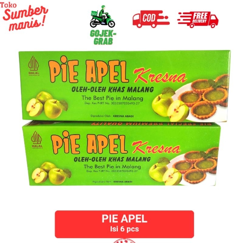 

Pie Susu/Apel/Nangka/Coklat/Durian Oleh Oleh Malang