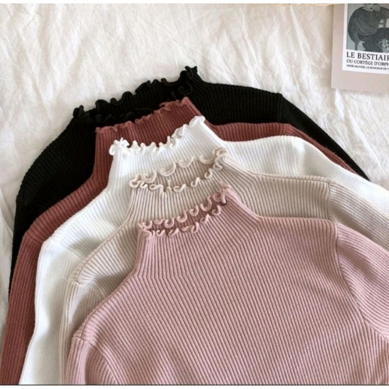 INNER KNIT Longsleeve Sweater Rajut