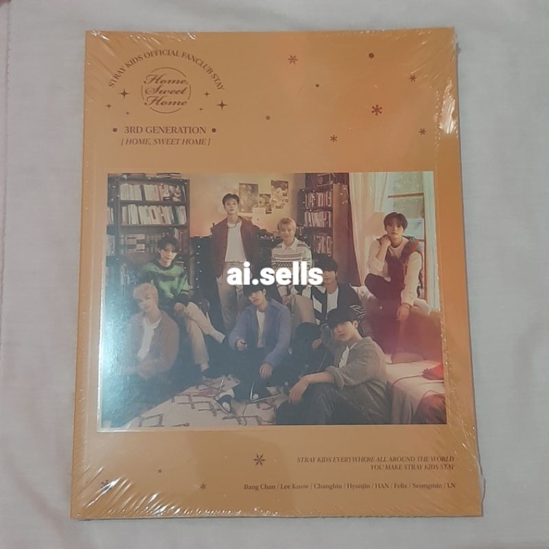 Photobook Stray Kids 3rd Gen Fanclub Fankit Stay