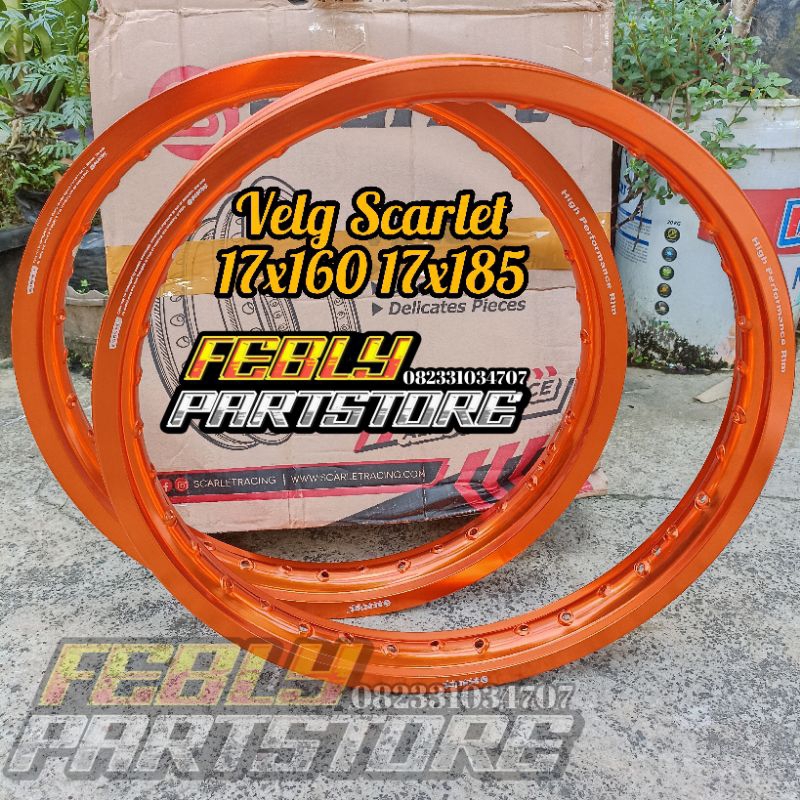VELG SCARLET ORENS RING 17 185 160 VELG SCARLET 17X160 17X185 VELG SCARLET 160 RING 17 VELG SCARLET 