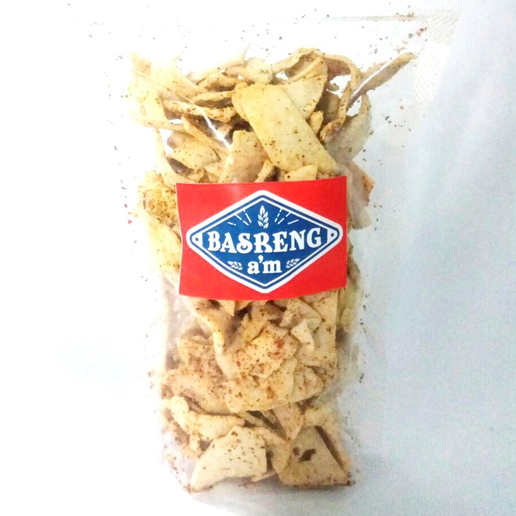 

Keripik Basreng Pedas Daun Jeruk 125gr