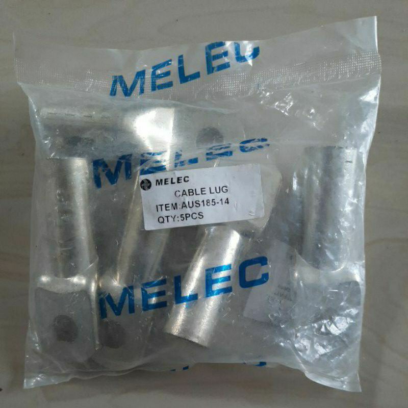 Skun kabel / Cable Lug AUS/CU-185 sqmmX14mm/AUS-185 sqmm X14 mm/Copper lug,Long Barrel/Scund tembaga