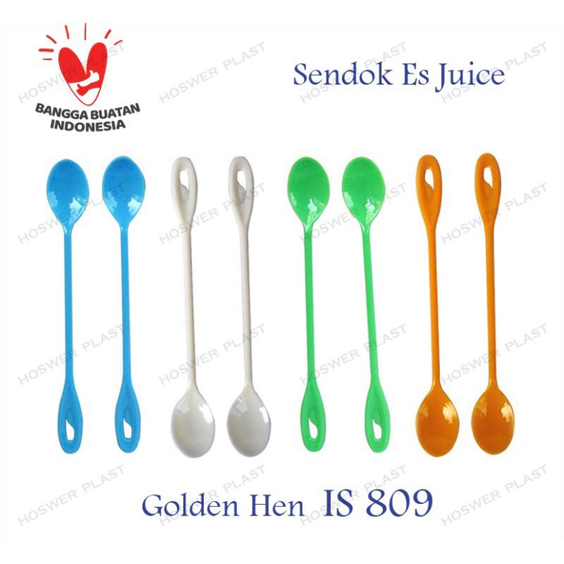 Sendok Es /  Sendok Jus 10pcs / Sendok Es Teh Panjang