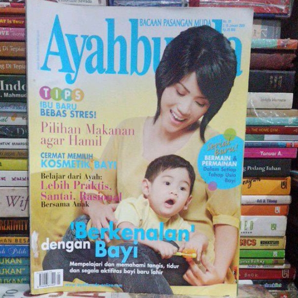 MAJALAH AYAHBUNDA ORIGINAL NO. 01 / 3 - 16 JANUARI 2008 BEKAS
