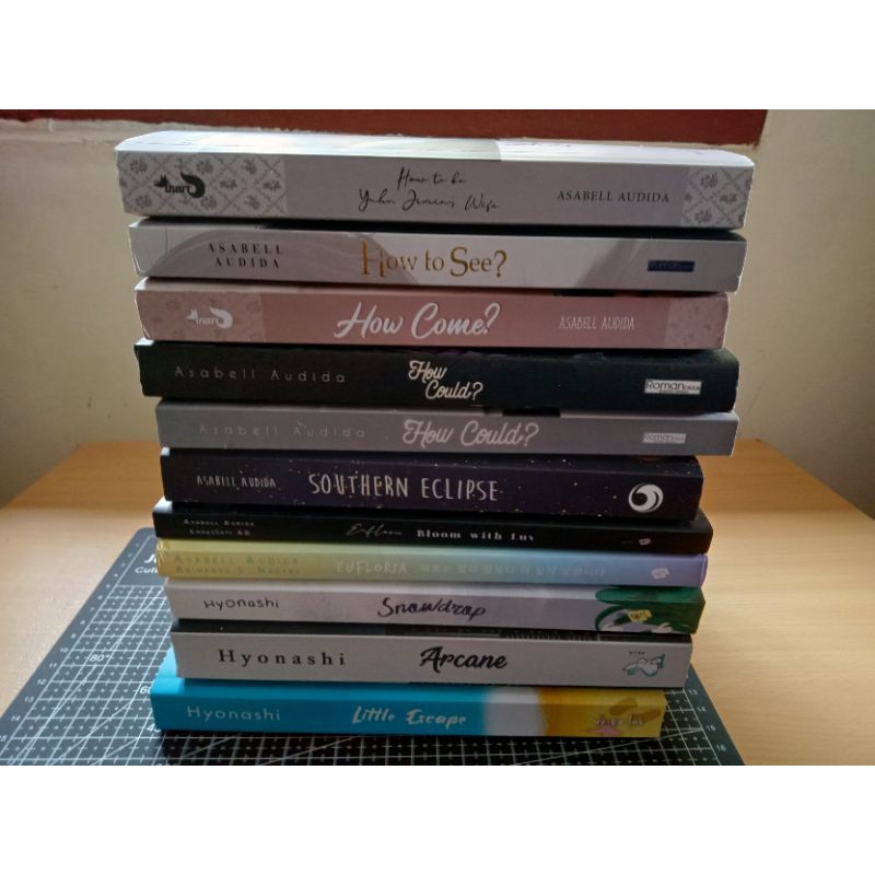 Preloved Novel Wattpad BTS Hyonashi Asabell Audida