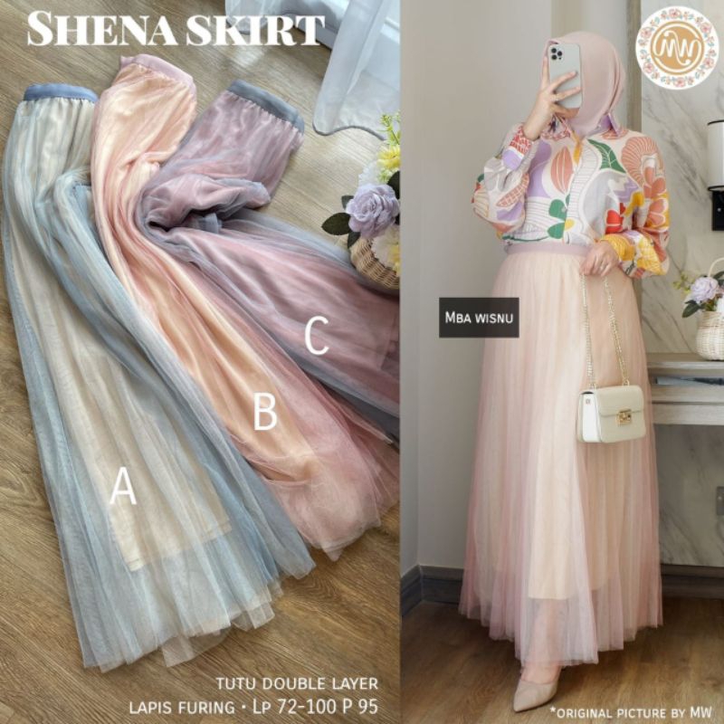 SHENA SKIRT ori by MBA WISNU
