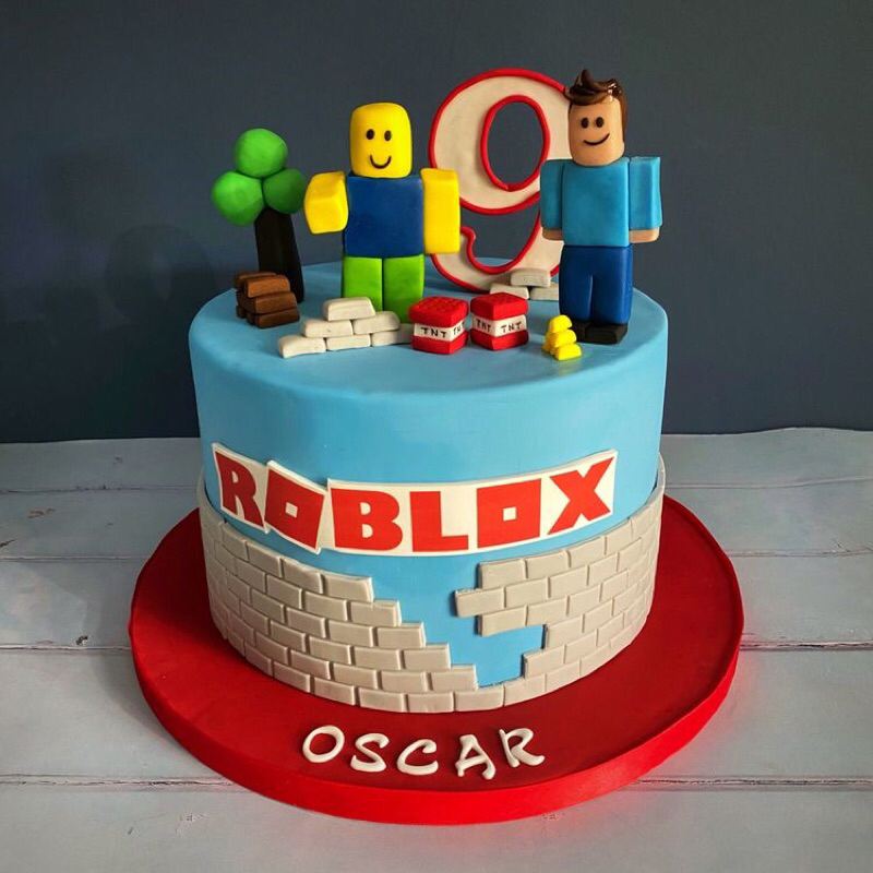 

kue ulang tahun roblox birthday cake